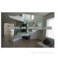 frameless laminated glass balustrade design